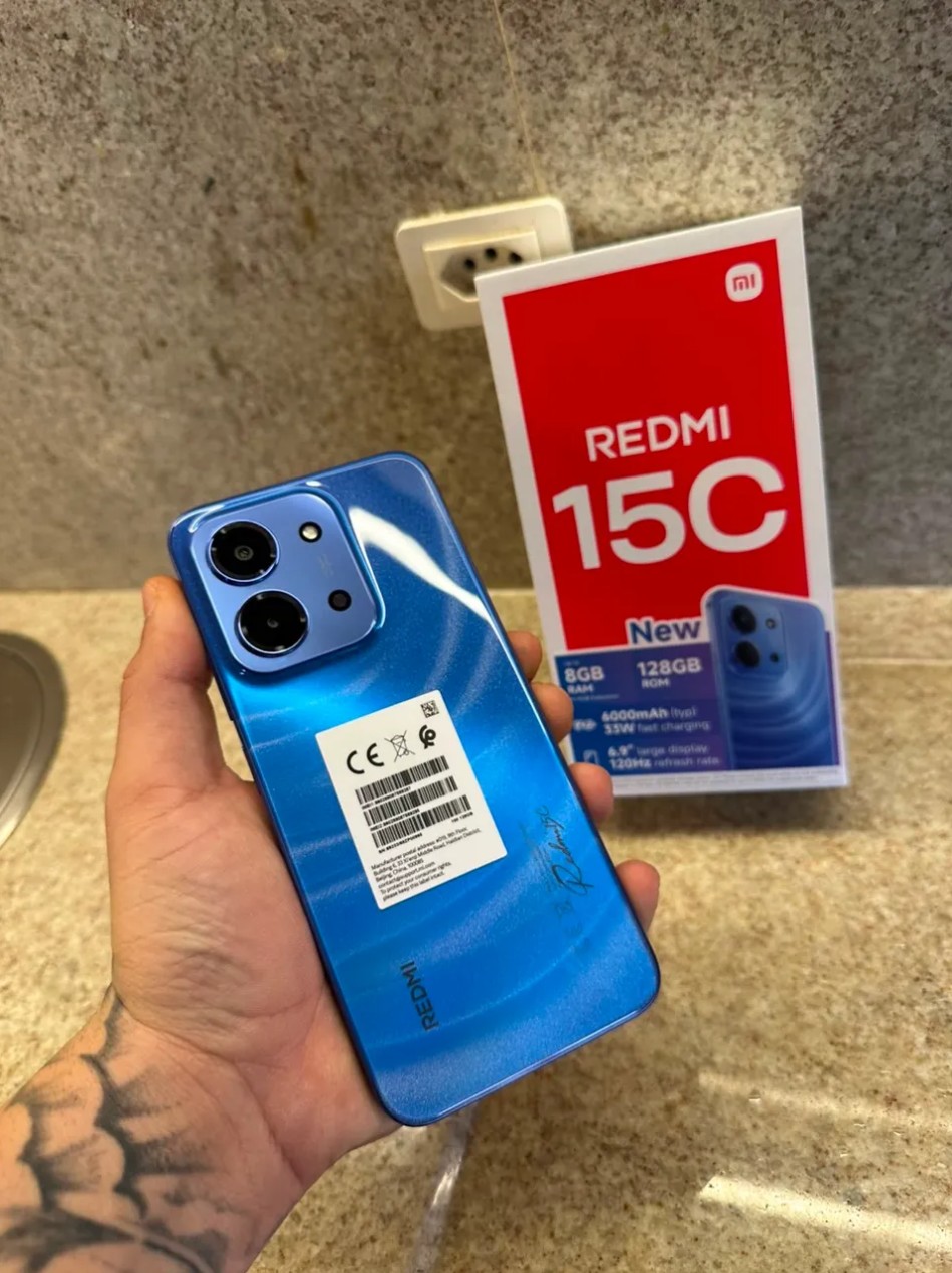 Celular Xiaomi Redmi 15c 4RAM / 128GB Azul