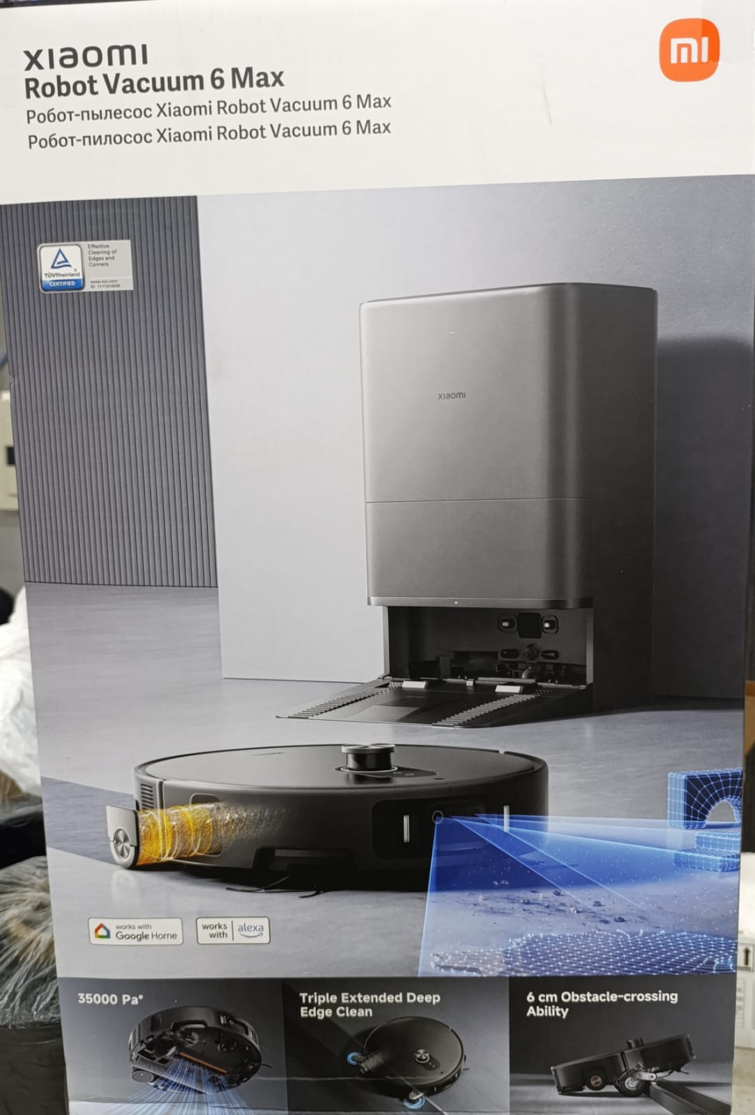 Robô Aspirador Vacuum 6 MAX